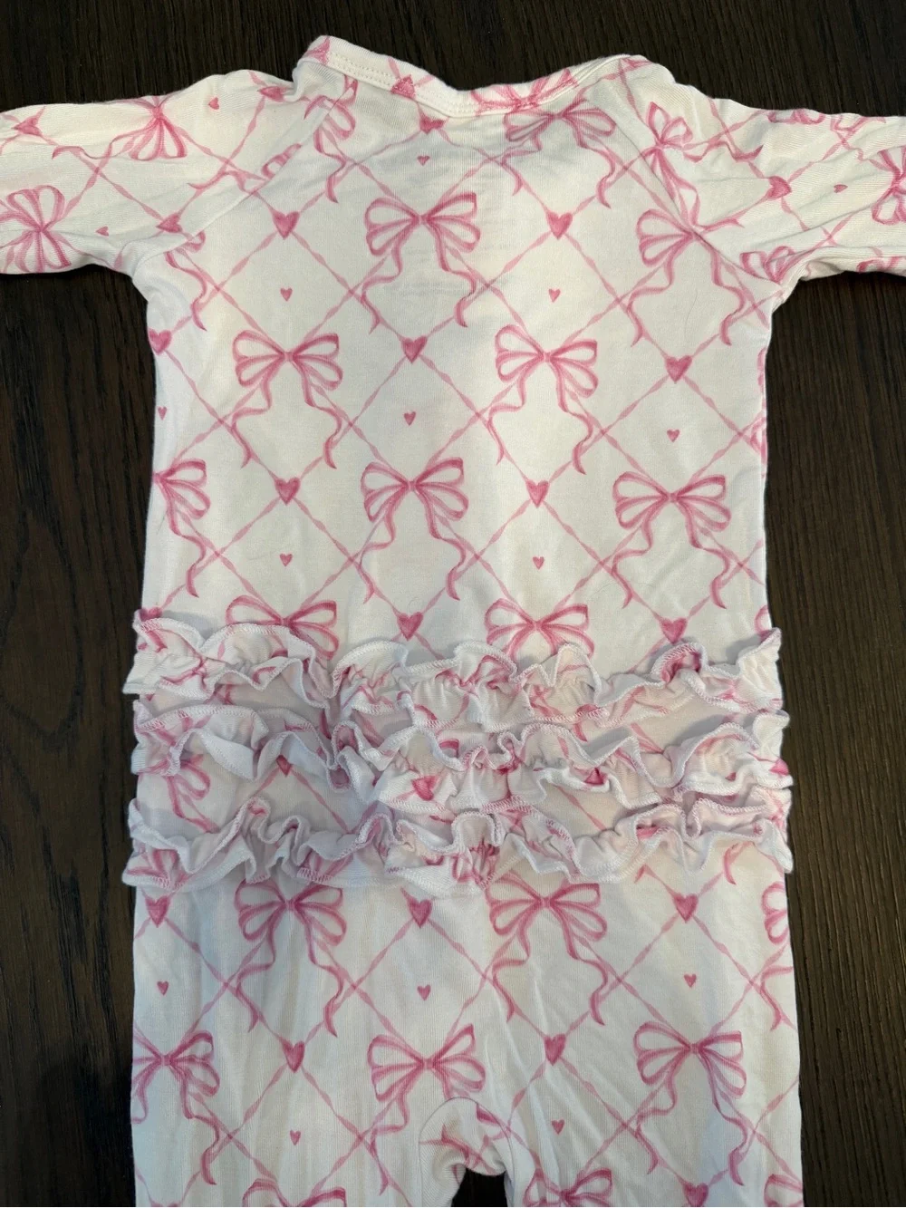 Bums and Roses Convertible Ruffle Romper